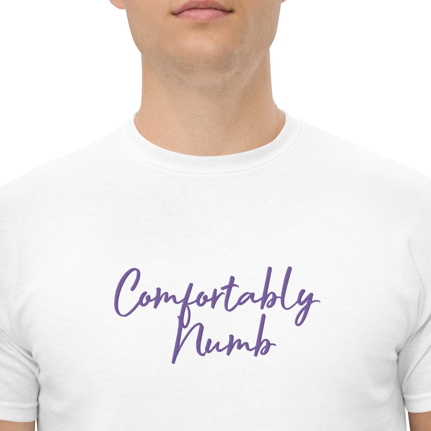 Men's classic tee Comfortably Numb logo