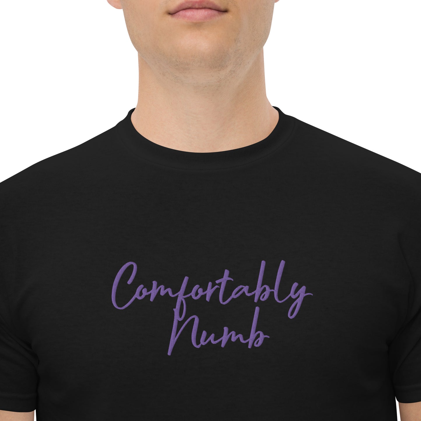 Men's classic tee Comfortably Numb logo