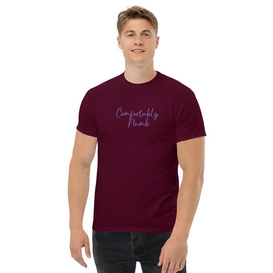 Men's classic tee Comfortably Numb logo