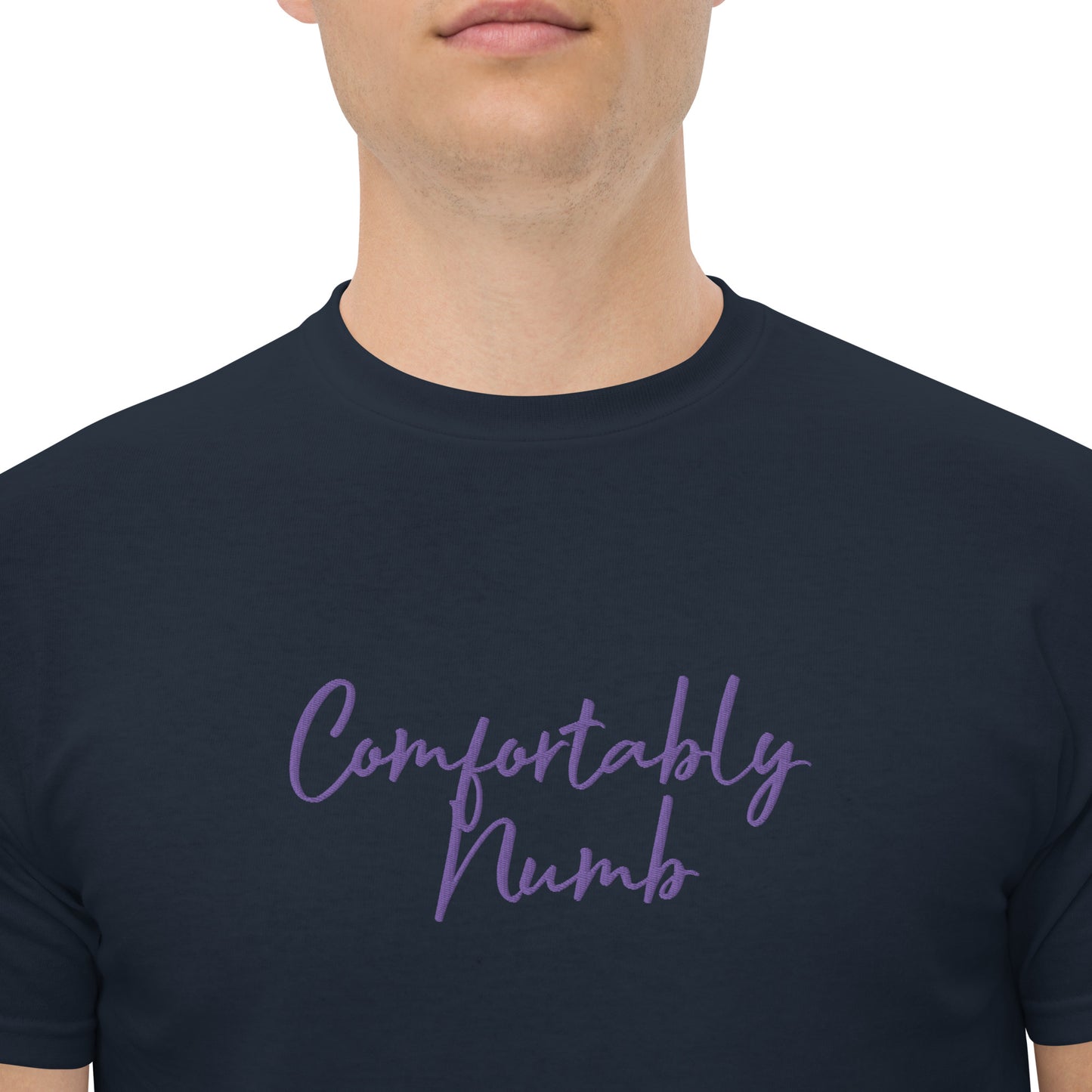 Men's classic tee Comfortably Numb logo