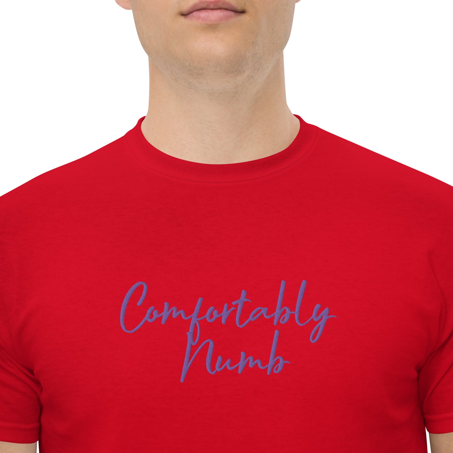 Men's classic tee Comfortably Numb logo