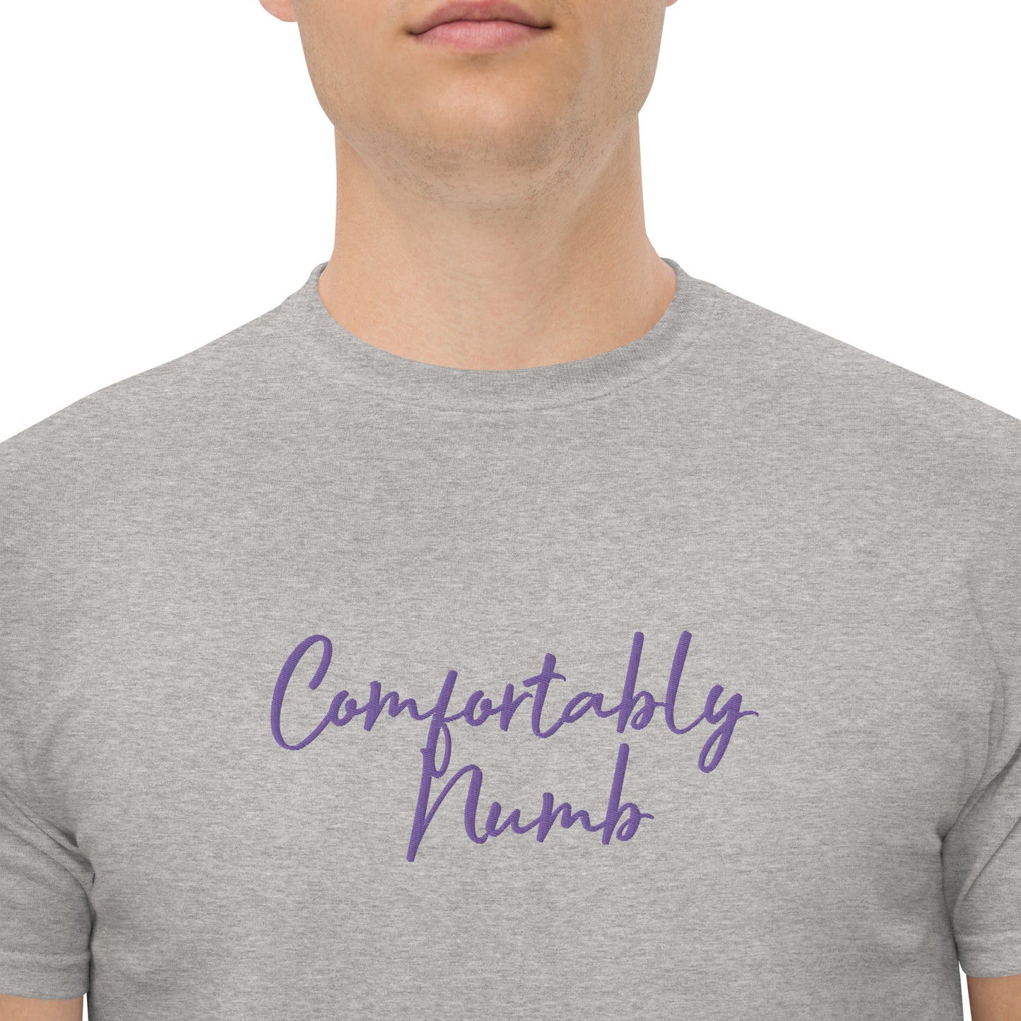 Men's classic tee Comfortably Numb logo