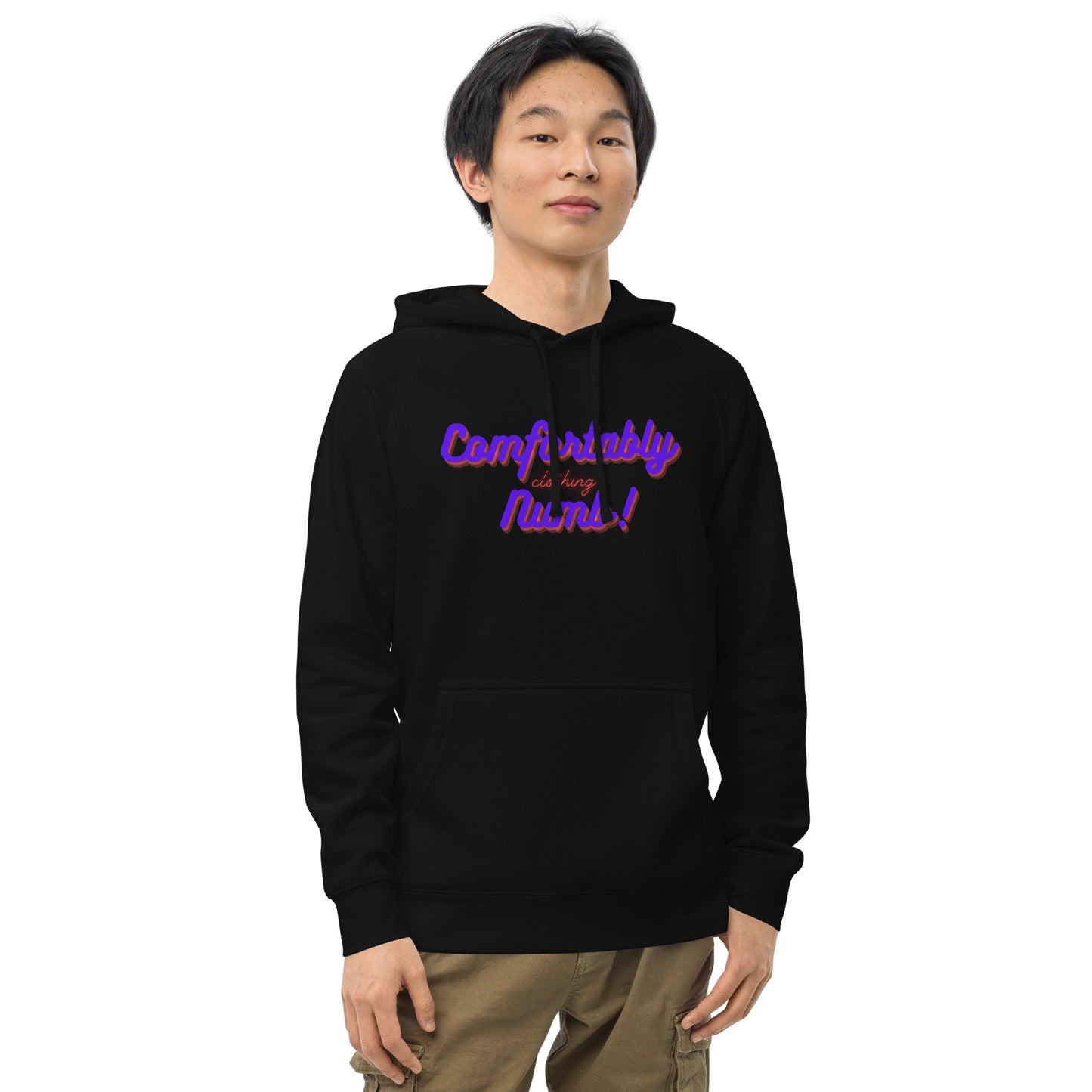 Unisex kangaroo pocket hoodie Comfortably Numb Logo