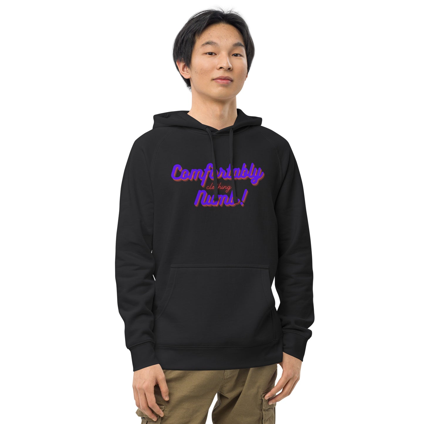 Unisex kangaroo pocket hoodie Comfortably Numb Logo