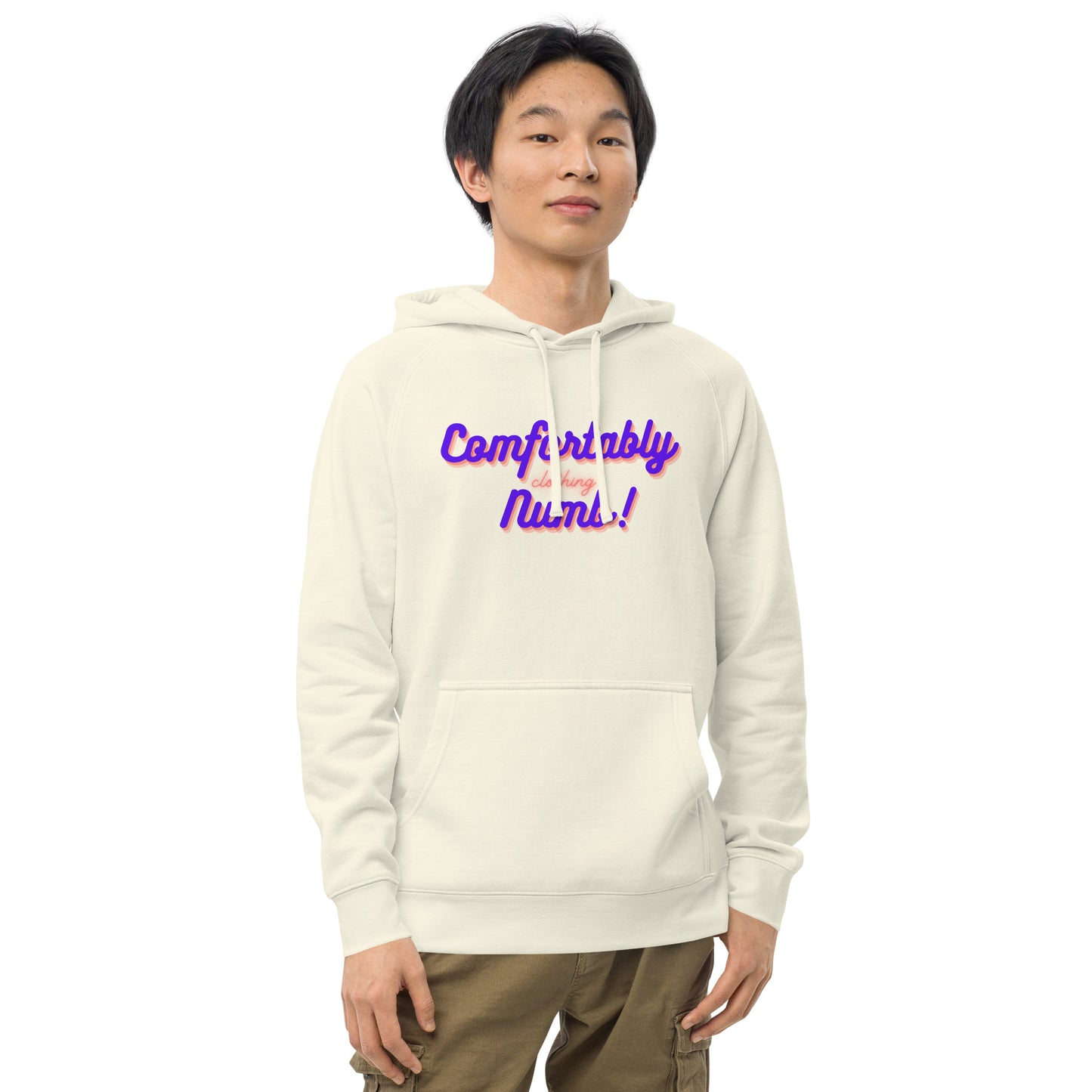 Unisex kangaroo pocket hoodie Comfortably Numb Logo
