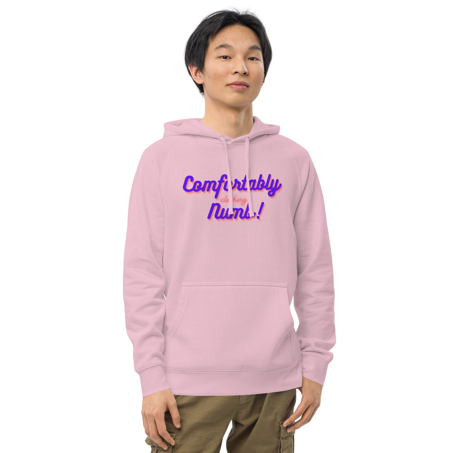 Unisex kangaroo pocket hoodie Comfortably Numb Logo