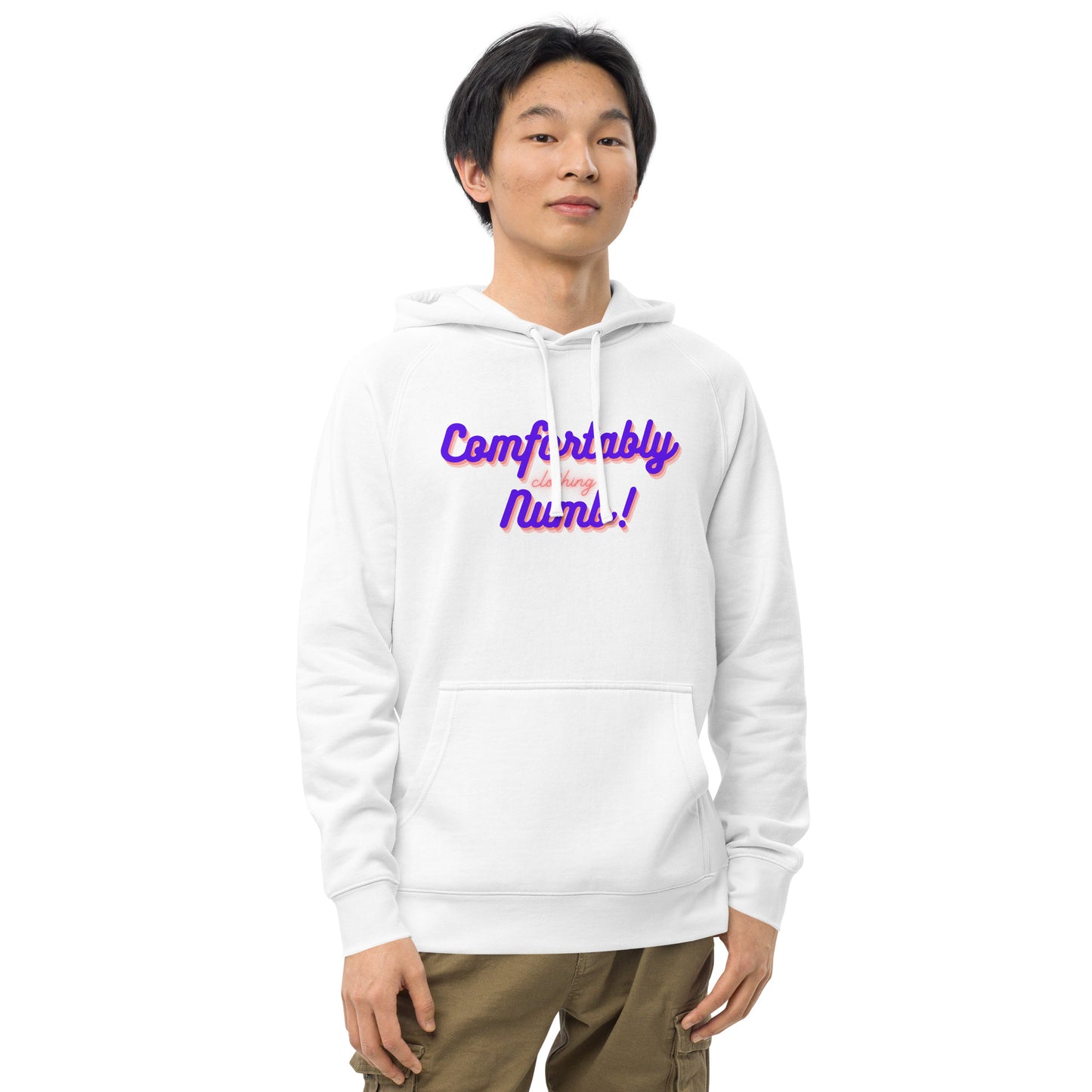 Unisex kangaroo pocket hoodie Comfortably Numb Logo
