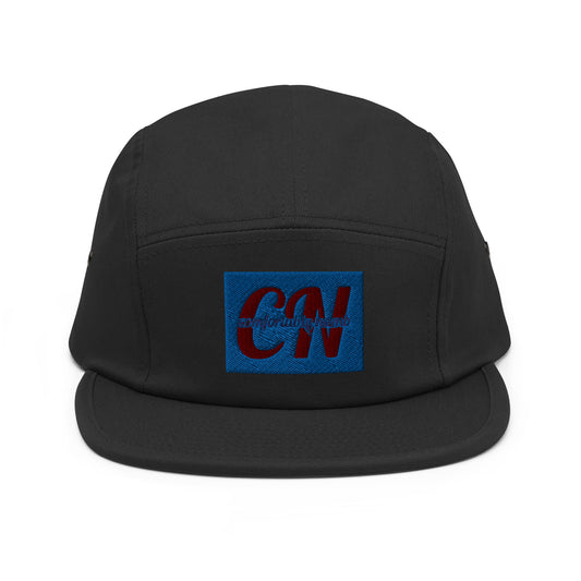 Five Panel Cap Comfortably Numb Clothing Brand Logo