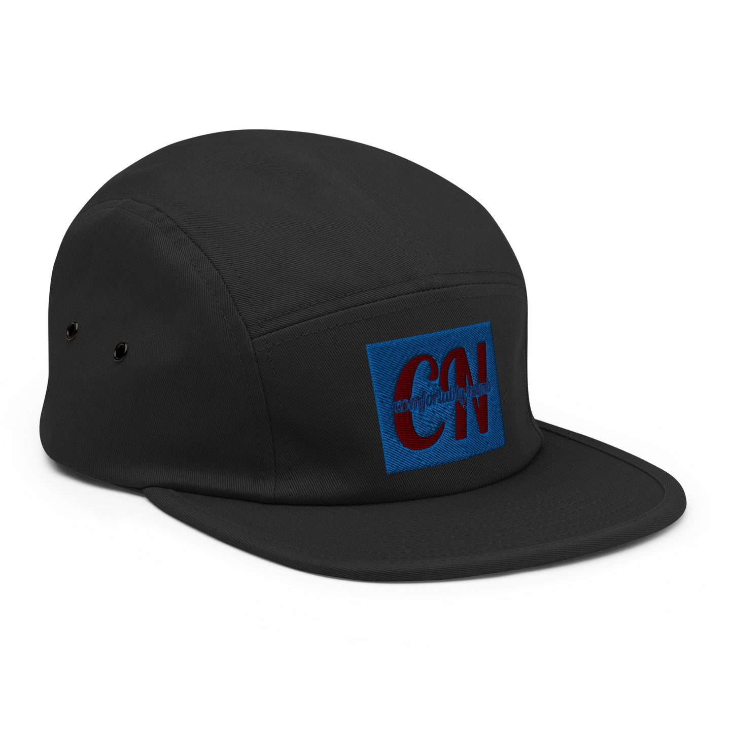 Five Panel Cap Comfortably Numb Clothing Brand Logo