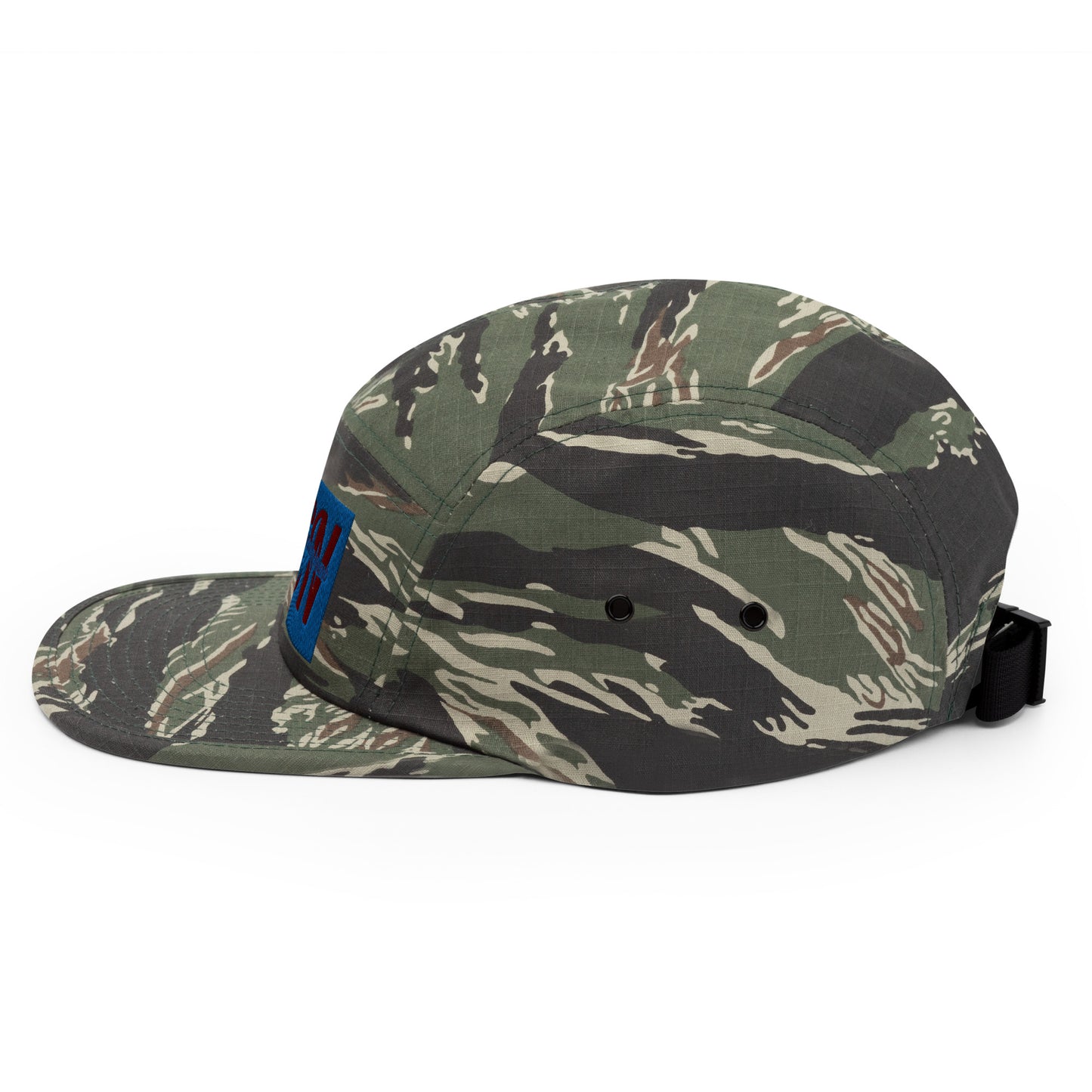 Five Panel Cap Comfortably Numb Clothing Brand Logo