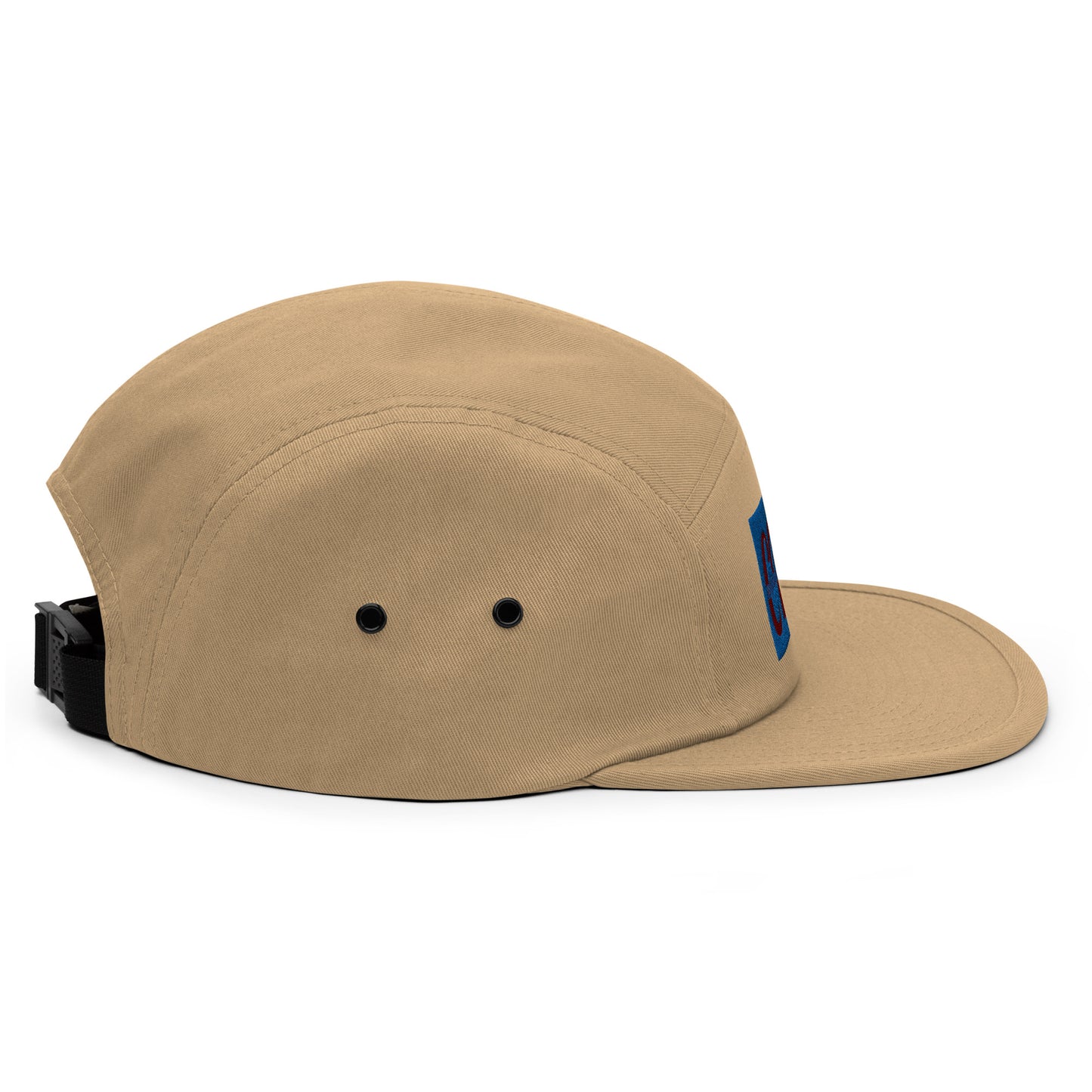 Five Panel Cap Comfortably Numb Clothing Brand Logo