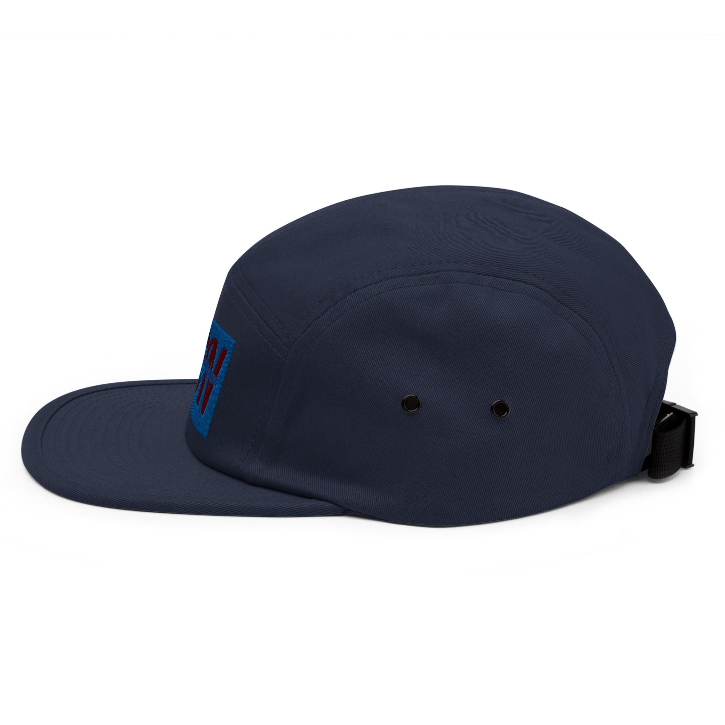 Five Panel Cap Comfortably Numb Clothing Brand Logo