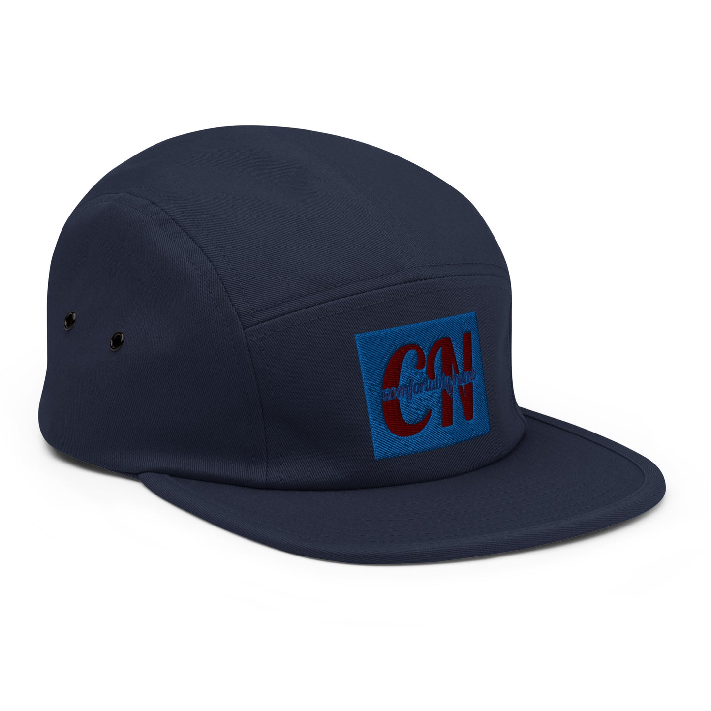 Five Panel Cap Comfortably Numb Clothing Brand Logo