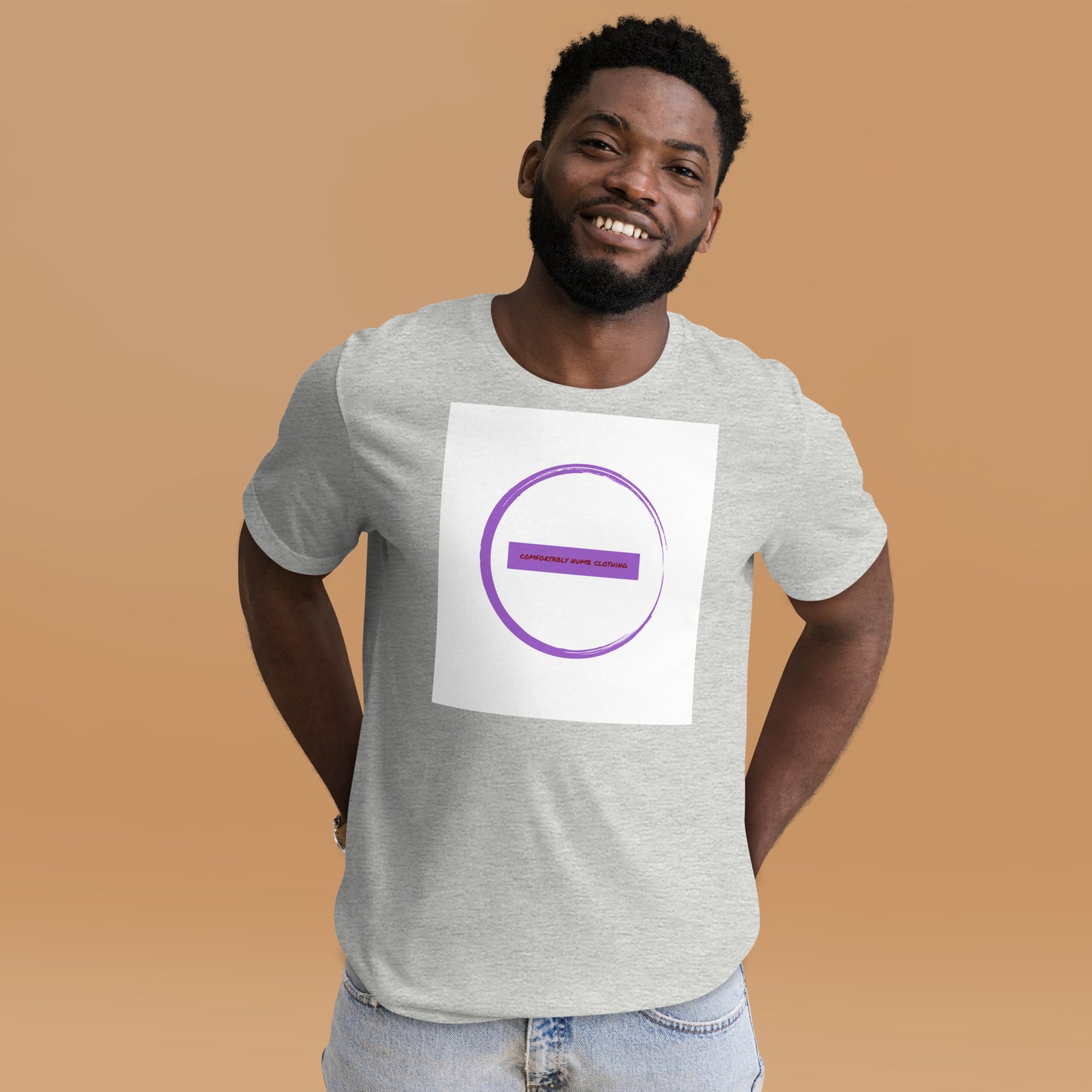 Unisex t-shirt Comfortably Numb Clothing Branded Logo