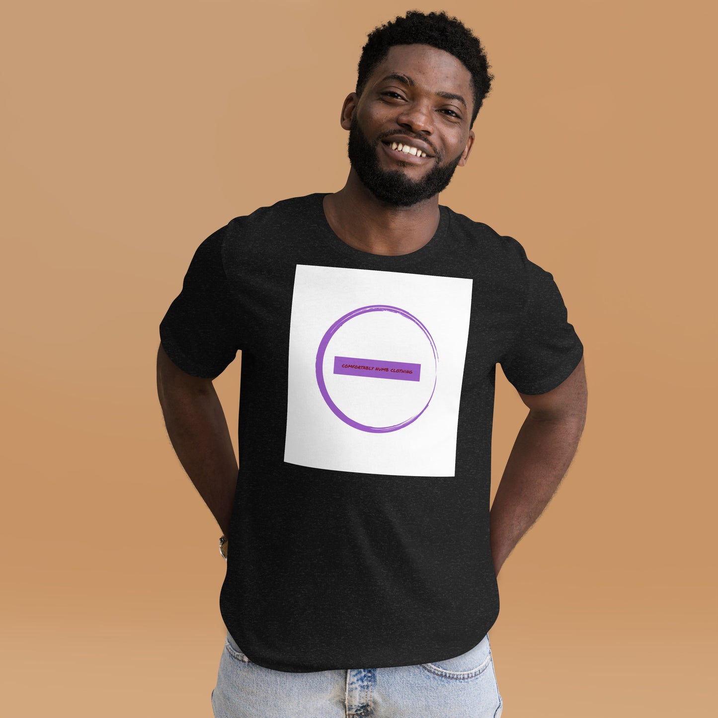 Unisex t-shirt Comfortably Numb Clothing Branded Logo