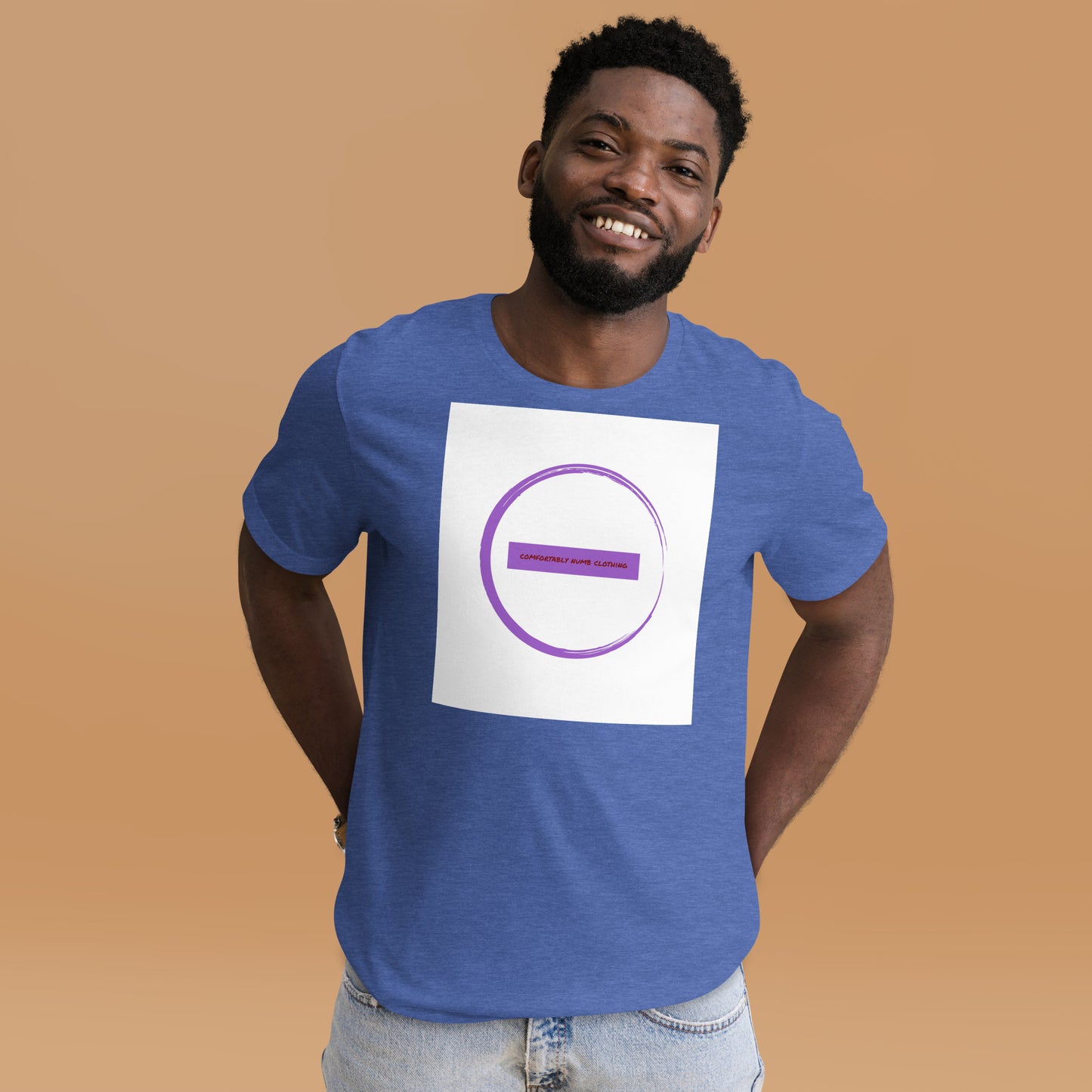 Unisex t-shirt Comfortably Numb Clothing Branded Logo