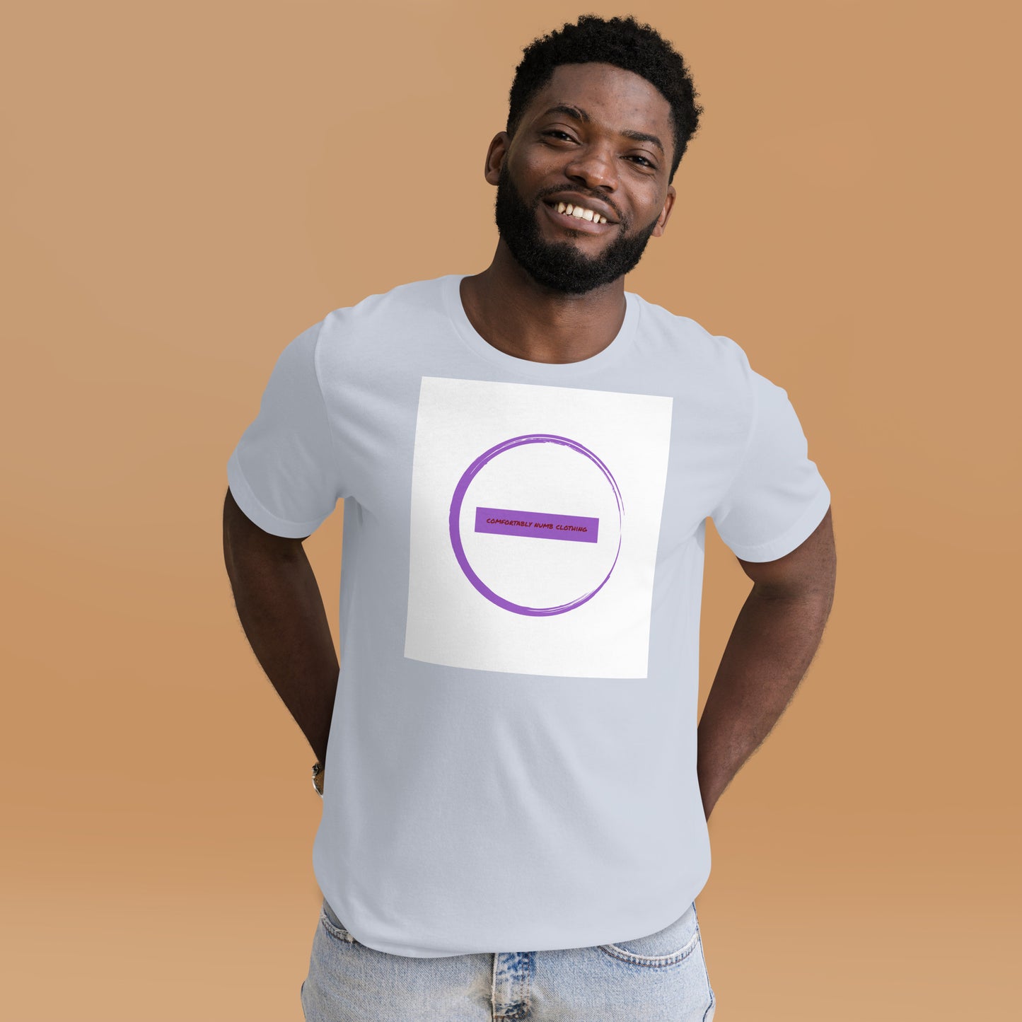 Unisex t-shirt Comfortably Numb Clothing Branded Logo