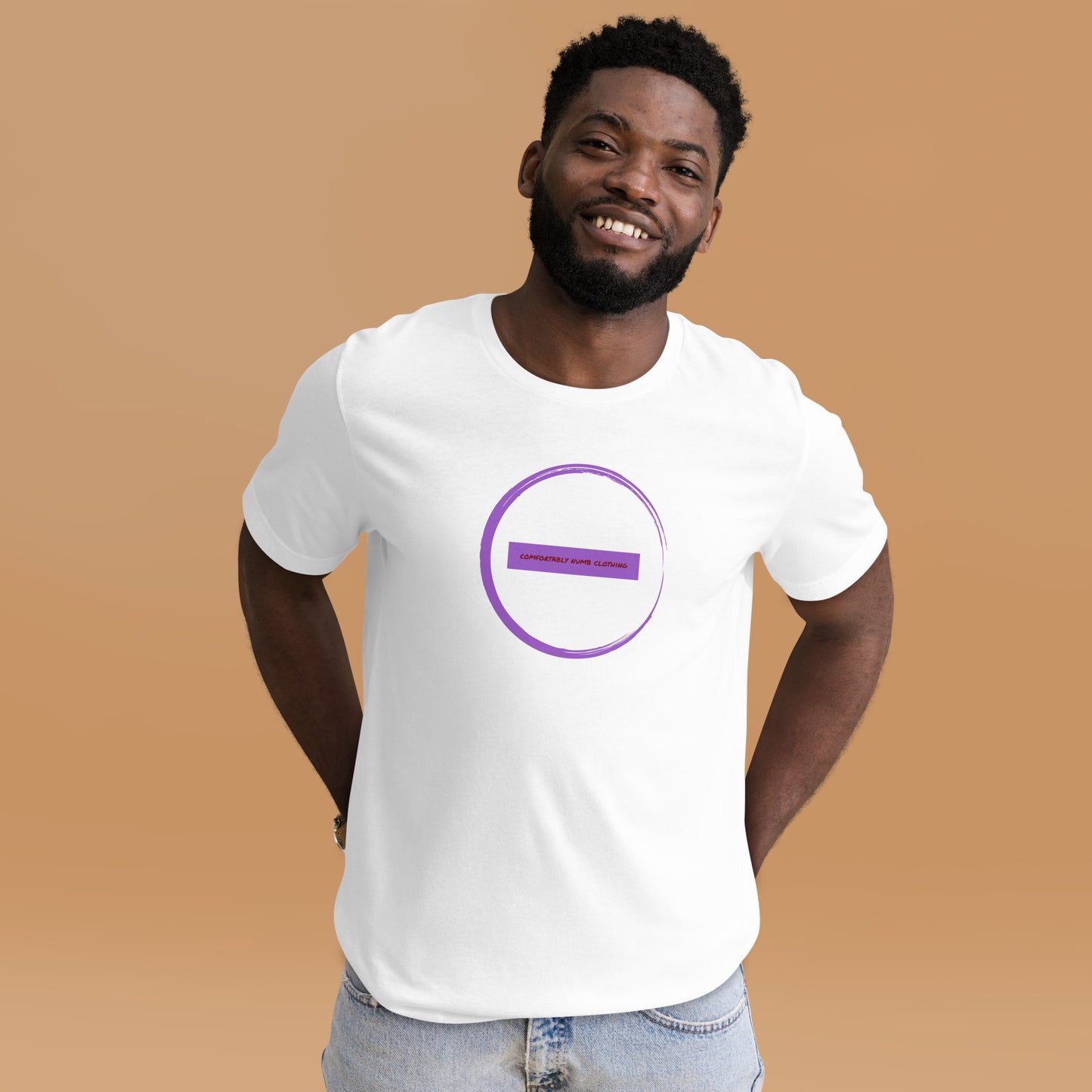 Unisex t-shirt Comfortably Numb Clothing Branded Logo